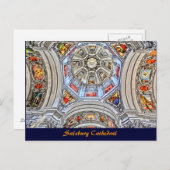 Salzburger Domkuppel Fresken Altes Testament Postkarte (Vorne/Hinten)