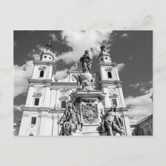 Salzburger Domplatz Postkarte