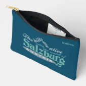 Salzburger individuelle Name Zubehörtasche (Offen)