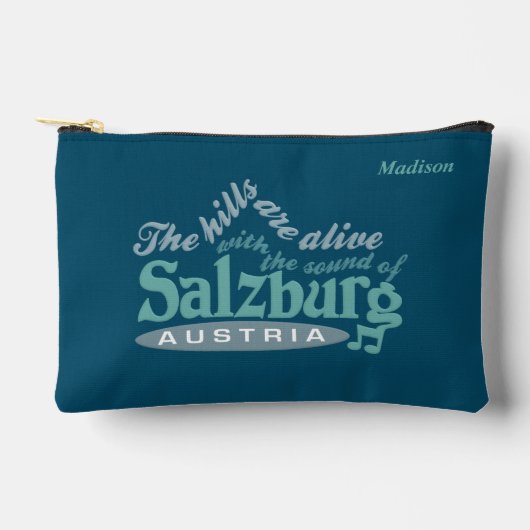 Salzburger individuelle Name Zubehörtasche (Vorderseite)