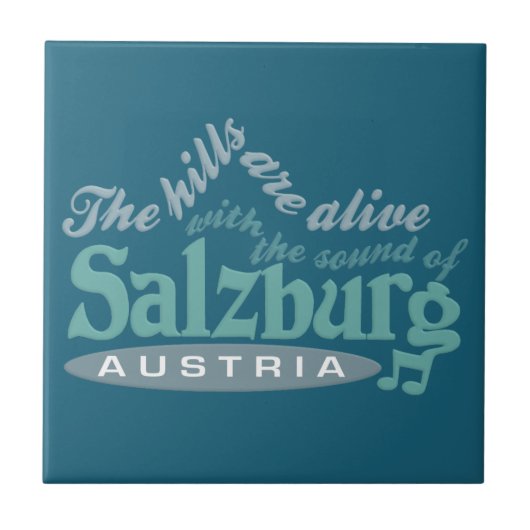 Salzburger Keramiken Fliese (Vorderseite)