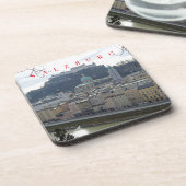 Salzburger Panoramablick Untersetzer (Linke Seite)
