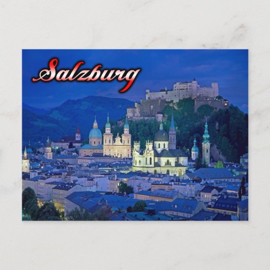 Salzburger Postkarte (Vorderseite)