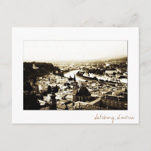 Salzburger Postkarte (Vorderseite)