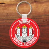 Salzburger RundEmblem Schlüsselanhänger (Vorderseite)