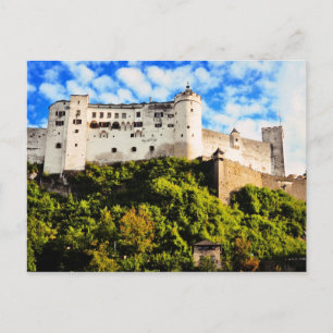 Salzburger Schloss Postkarte