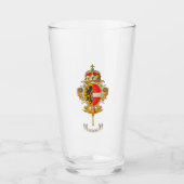 Salzburger Wappen Glass Cup Glas (Vorderseite)