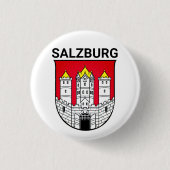 Salzburger Wappen - ÖSTERREICH Button (Vorderseite)