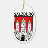 Salzburger Wappen - ÖSTERREICH Keramik Ornament (Links)