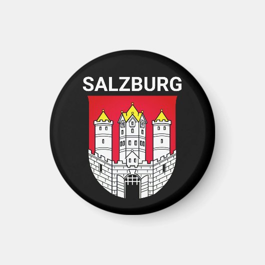 Salzburger Wappen - ÖSTERREICH Magnet (Vorne)