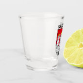 Salzburger Wappen - ÖSTERREICH Schnapsglas (Links)