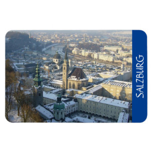 Salzburger Winterschnee Magnet