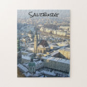 Salzburger Winterschnee Puzzle (Vertikal)