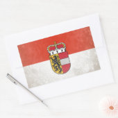 Salzburgerland Rechteckiger Aufkleber (Umschlag)