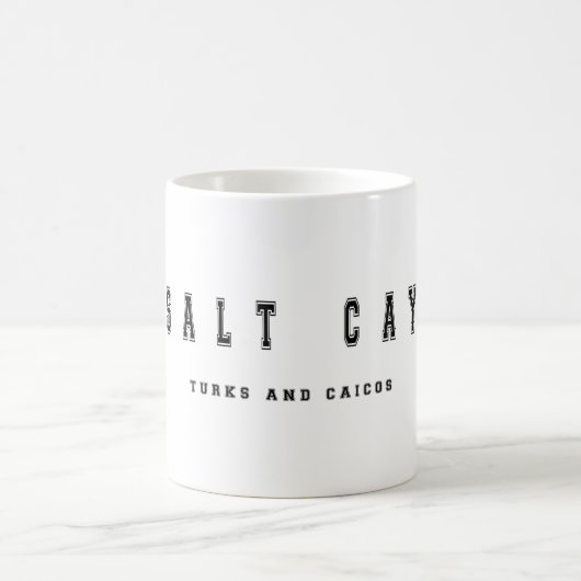 SalzCaytürken und Caicos Kaffeetasse (Mittel)