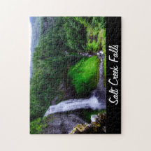 Salzcreek Falls Landschaftlich