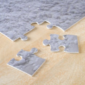 Salzebenen Salars de Uyuni mit Salzstapel Puzzle (Seite)