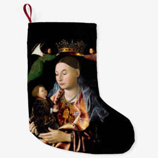 Salzen Madonna und Christliches Kind Kleiner Weihnachtsstrumpf