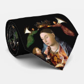 Salzen Madonna und Christliches Kind Krawatte (Gerollt)