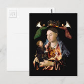 Salzen Madonna und Christliches Kind Postkarte (Vorne/Hinten)