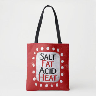 Salzfettsäure Heat Tote Bag Tasche