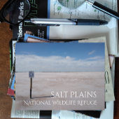 Salzflecken, Salzflecken, Naturschutzgebiet Postkarte