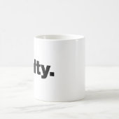 Salzig Kaffeetasse (Mittel)