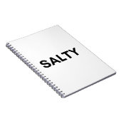 salzig notizblock (Rechte Seite)