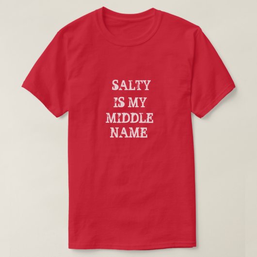 SALZIG T-Shirt (Design vorne)