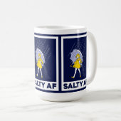 Salzige AF-Tasse Kaffeetasse (VorderseiteRechts)