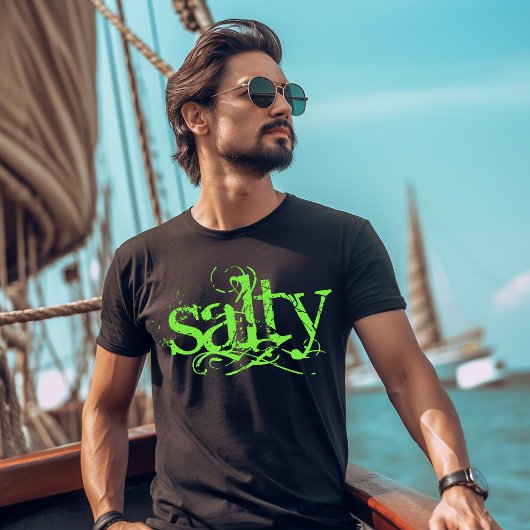 Salzige Aussage T-Shirt