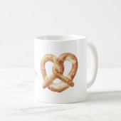 Salzige Brezel Kaffeetasse (VorderseiteRechts)