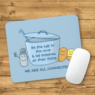 Salzige Kartoffelsuppe Mousepad