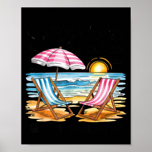 Salzige Mütter Strandclub Mädchen wollen Sonne Som Poster
