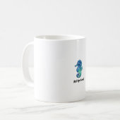 Salzige Seele Kaffeetasse (Vorderseite Links)