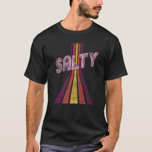 Salzige Vintage-Optik-Slang-Kostüm der 70er oder C T-Shirt