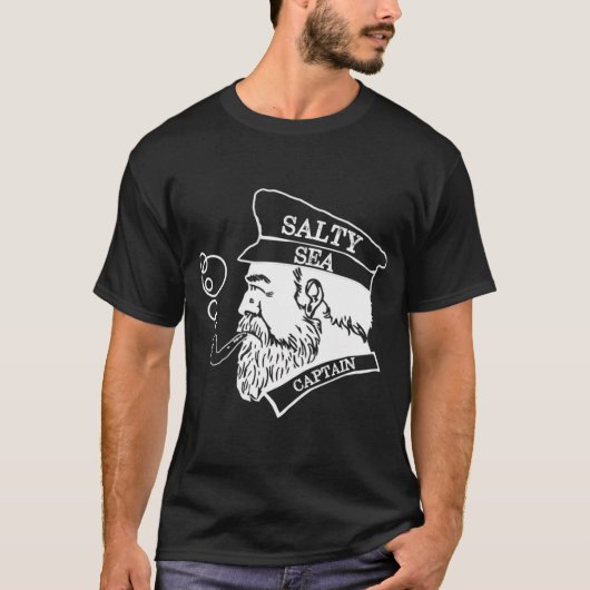 Salziger Kapitän T-Shirt (Vorderseite)
