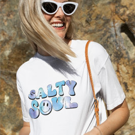 Salziges Soul, Beach Shirts, Sommerurlaub T-Shirt