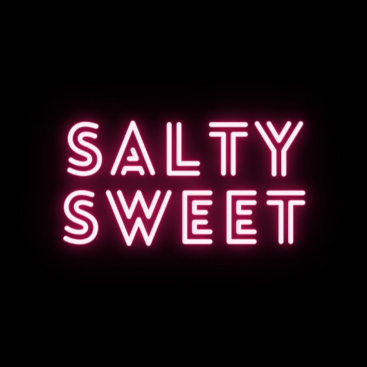 Salziges süßes (rosa Neon) Shirt