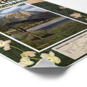 Salzkammergut Österreich Vintage Poster 1910 (Ecke)