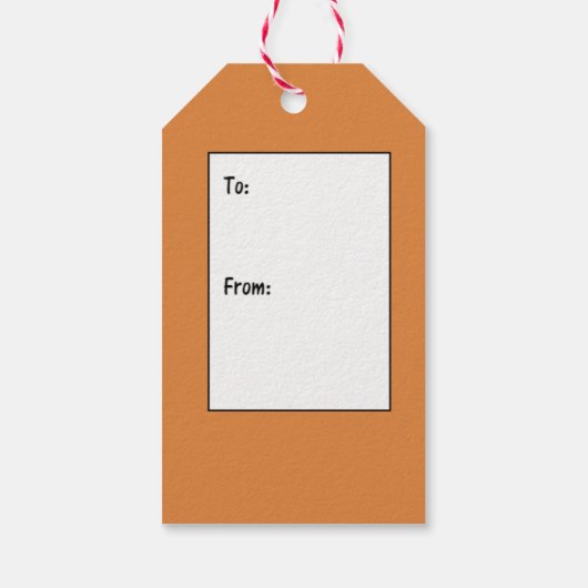 Salzkaramellbombe Geschenkanhänger (Rückseite)