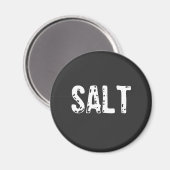 Salzkostüm - Salz und Pfefferkostüm Magnet (Vorderseite/Rückseite)