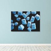 Salzkristalle (NaCl) Leinwanddruck (Insitu (Holzboden))