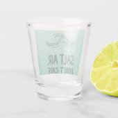 Salzluft ist egal schnapsglas (Rückseite)