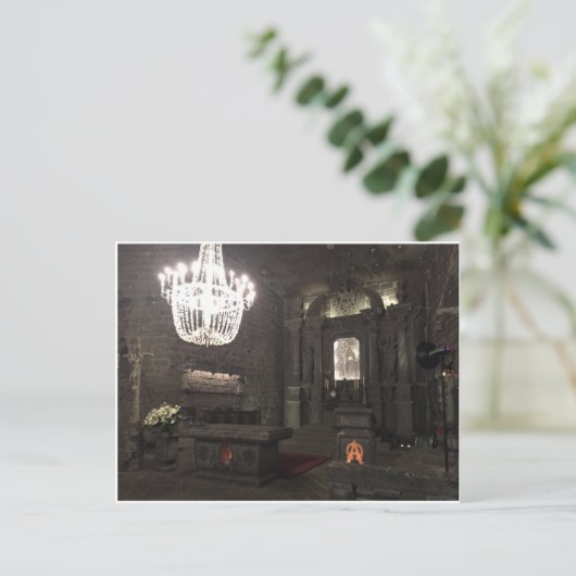 SALZMINE POSTKARTE (Stehend Vorderseite)