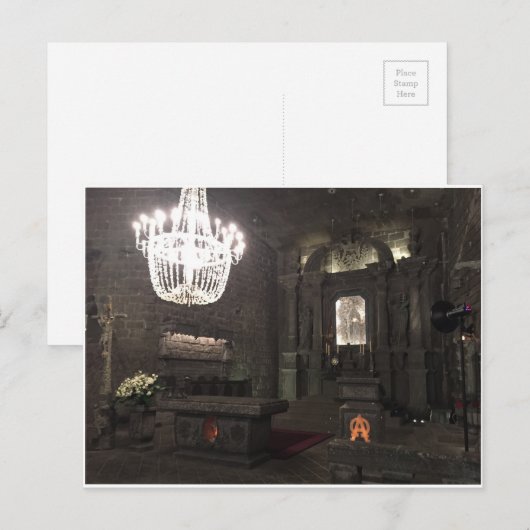 SALZMINE POSTKARTE (Vorne/Hinten)