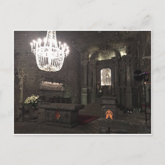 SALZMINE POSTKARTE (Vorderseite)