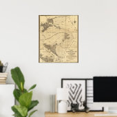 Salzmoor und Gezeitengebiete Poster (Heimbüro)