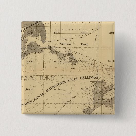 Salzmoore und Gezeitengebiete Button (Vorderseite)