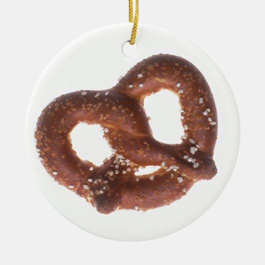 Salzprätzel Keramikornament (Vorne)